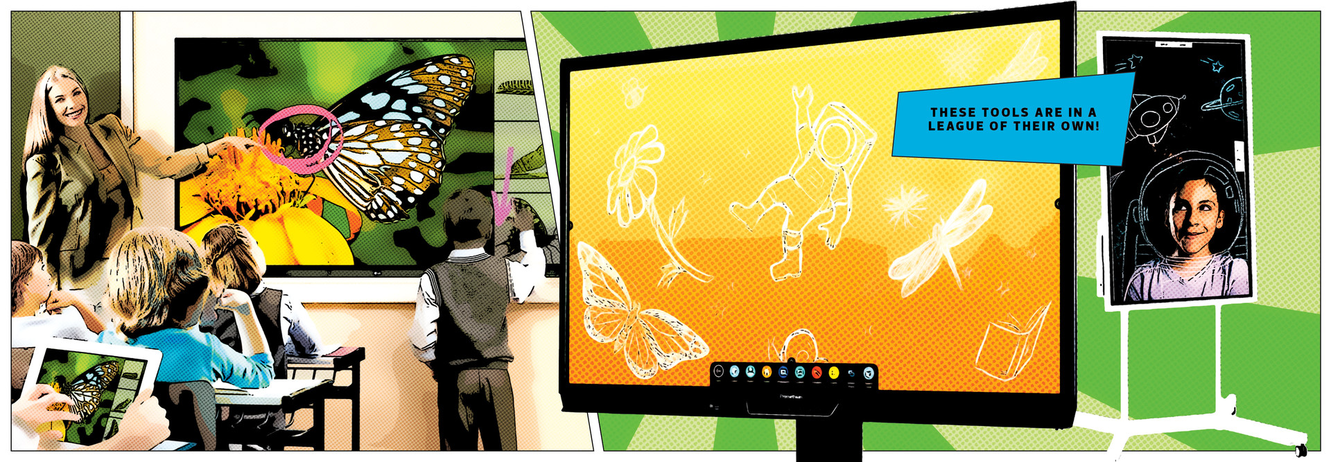 How to use store an interactive whiteboard